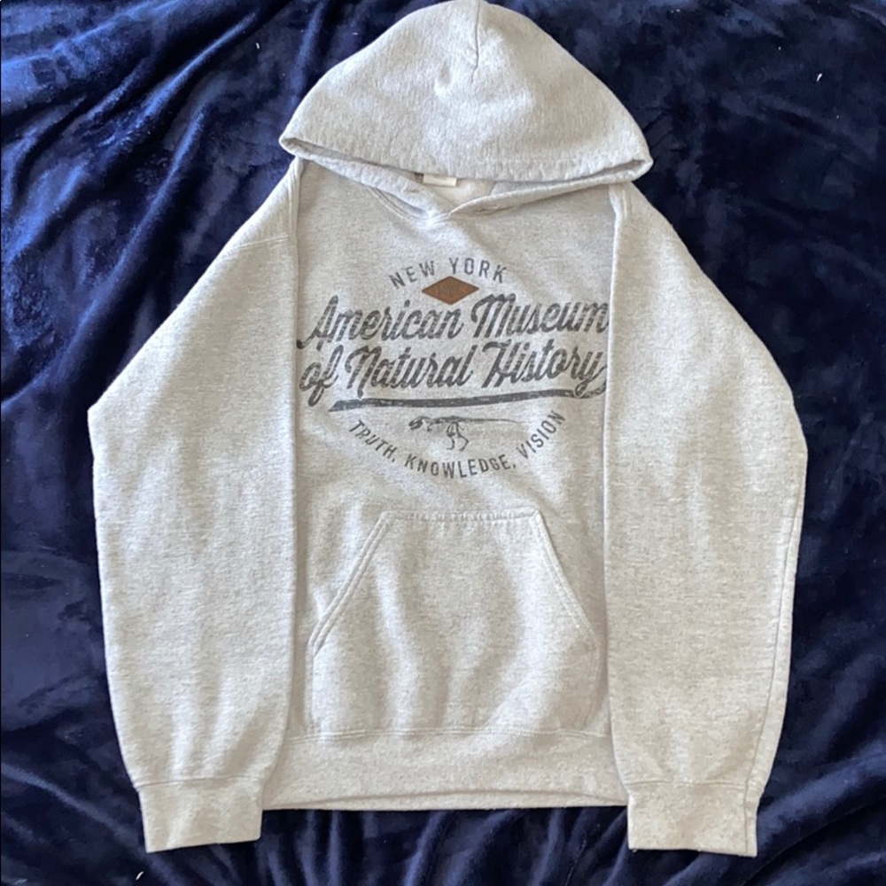 gray - American Museum of Natural History hoodie